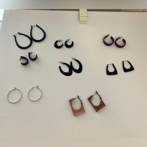 Set of vintage earrings- circa 80’s